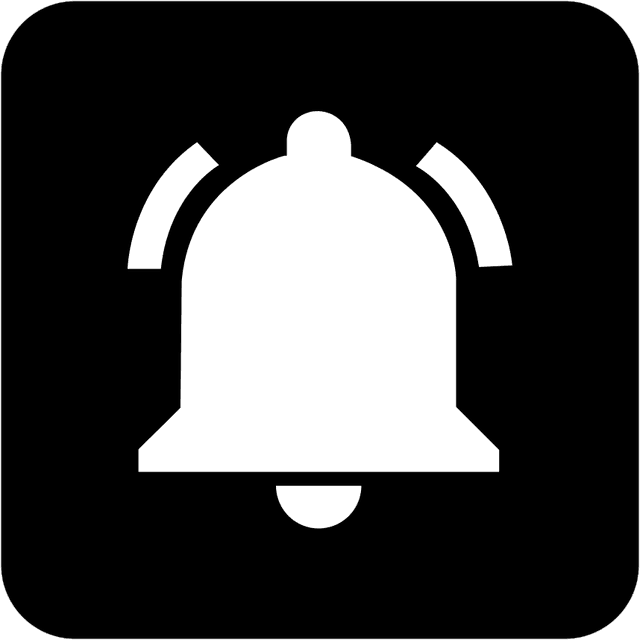 Square Notification Bell