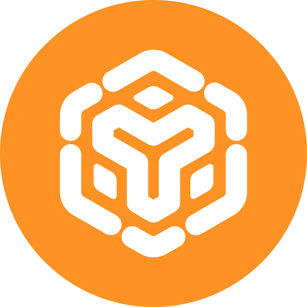 Circle BNB Crypto Coin