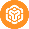 Circle BNB Crypto Coin