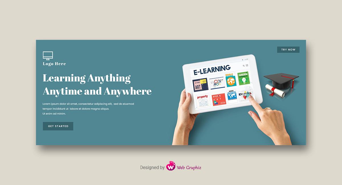 E-Learning Web Banner