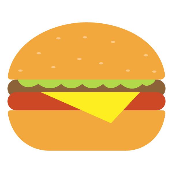 Burger Fast Food Icon