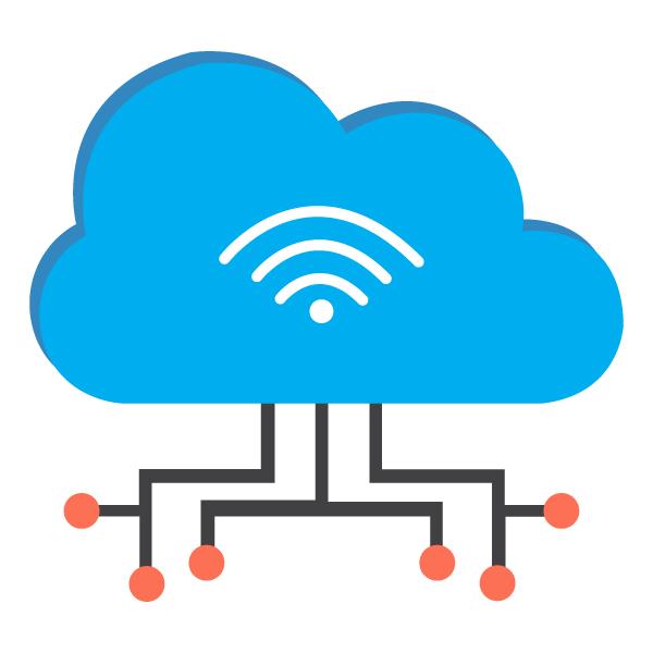 Cloud computing Icon