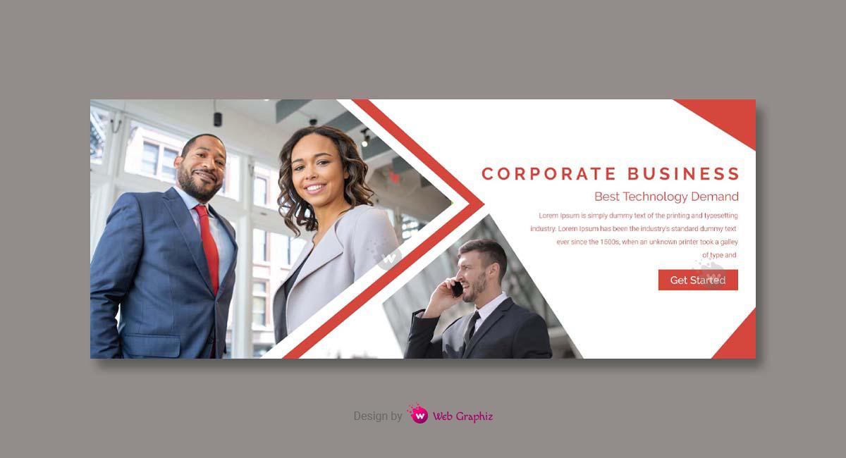 Corporate Website Banner