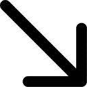 Down Right Arrow