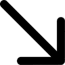Down Right Arrow