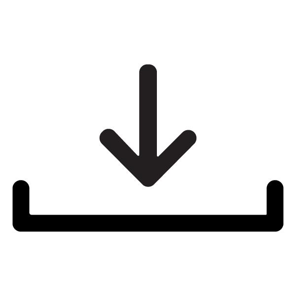 Down Arrow Download Icon