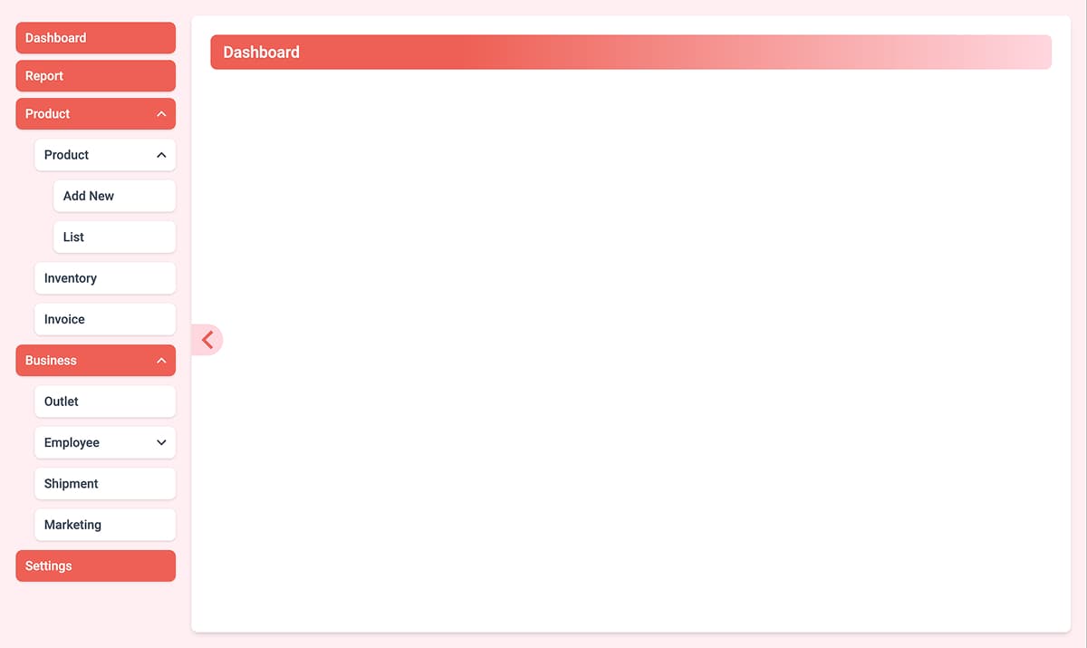 Dynamic Multilevel Dashboard Menu Dashboard preview 1