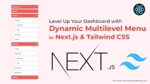 Dynamic Multilevel Dashboard Menu Bar
