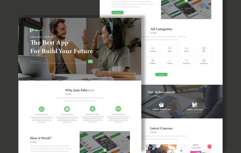 EduStore - Educational App Promotion