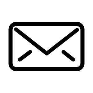 Stroke Email Box Icon