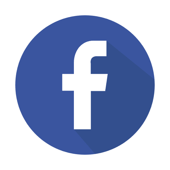 Facebook Circle Blue
