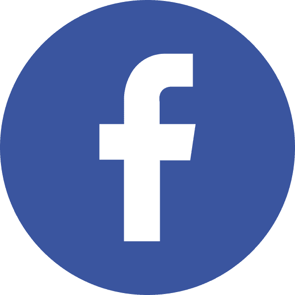 Facebook Flat Blue Circle