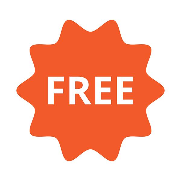 Orange Free Icon