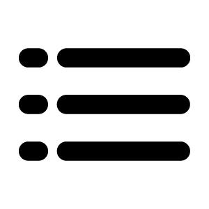 Hamburger Menu Bar SVG Icon