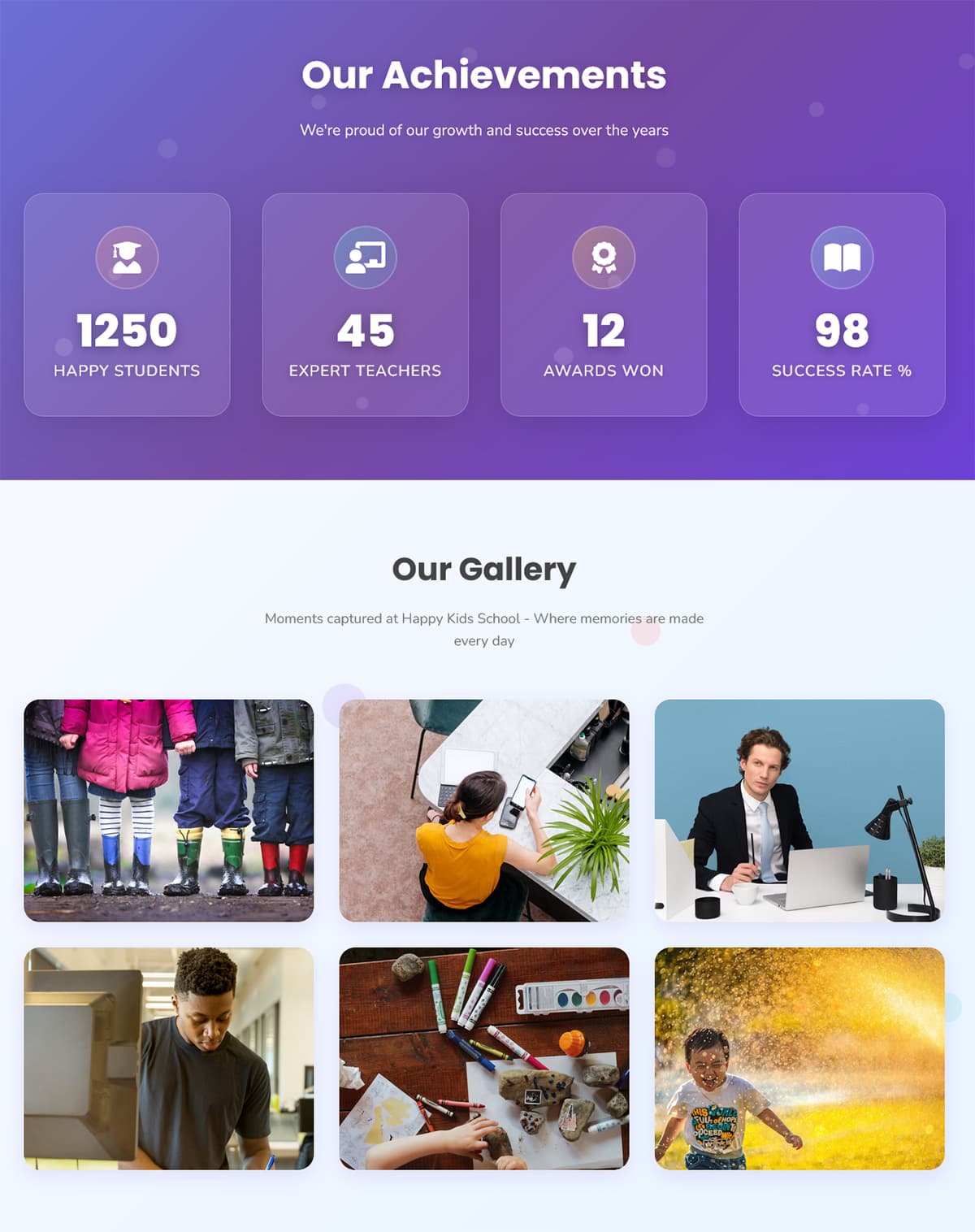 Happy Kids School - Template Children Educational Institute preview 2