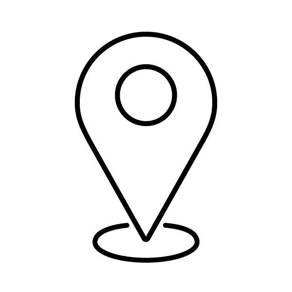 Black Location Pin