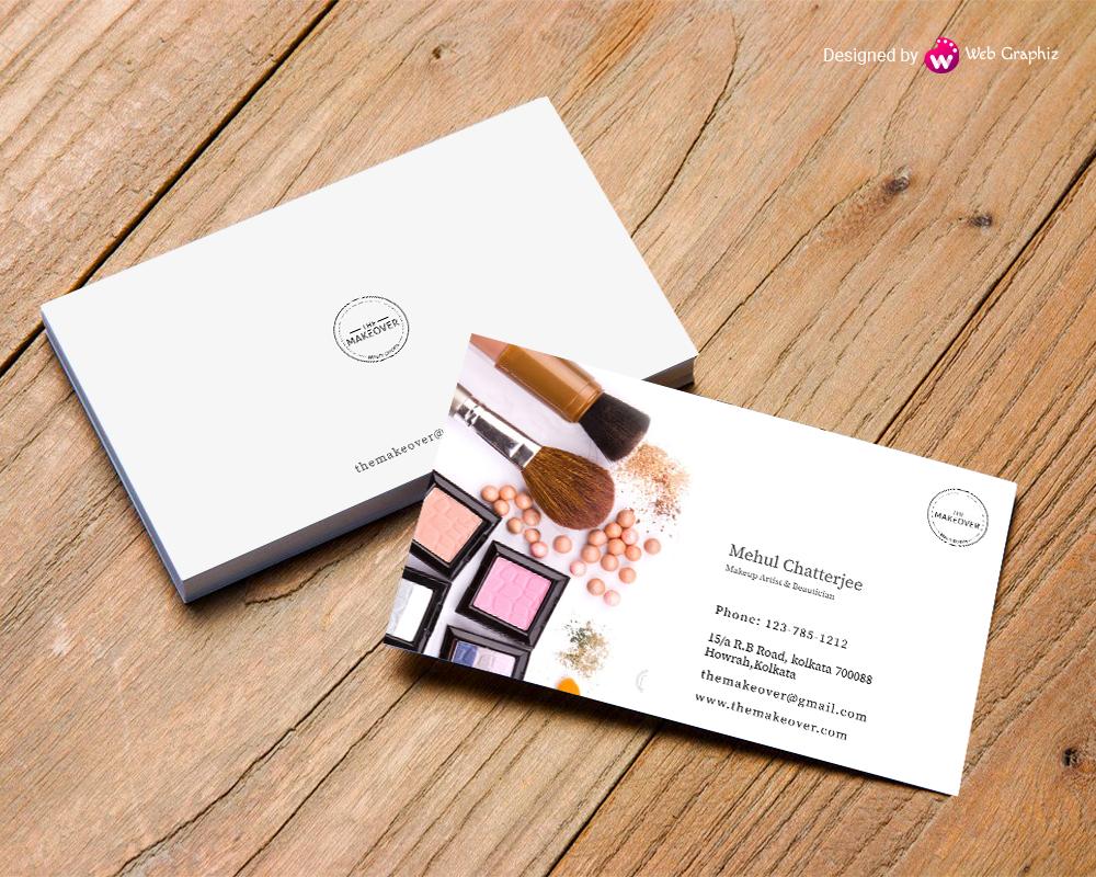 Makeup Artist Visiting Card