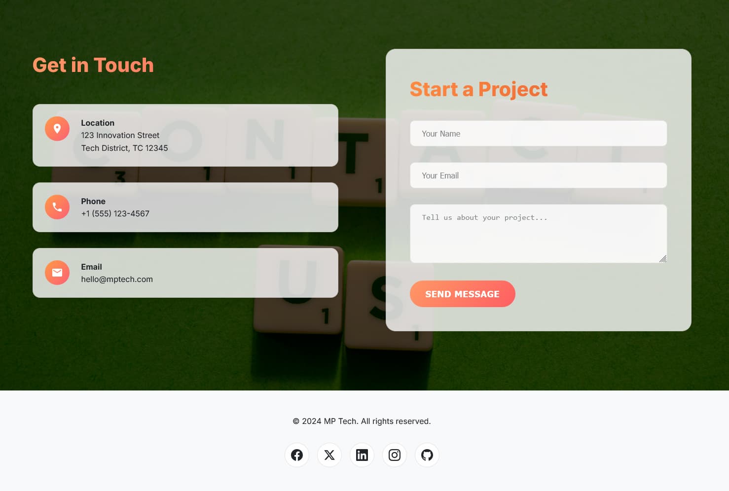 MP Tech - Web development company preview 2