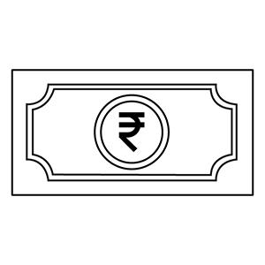 Indian Rupee Icon