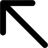 Top Left Arrow