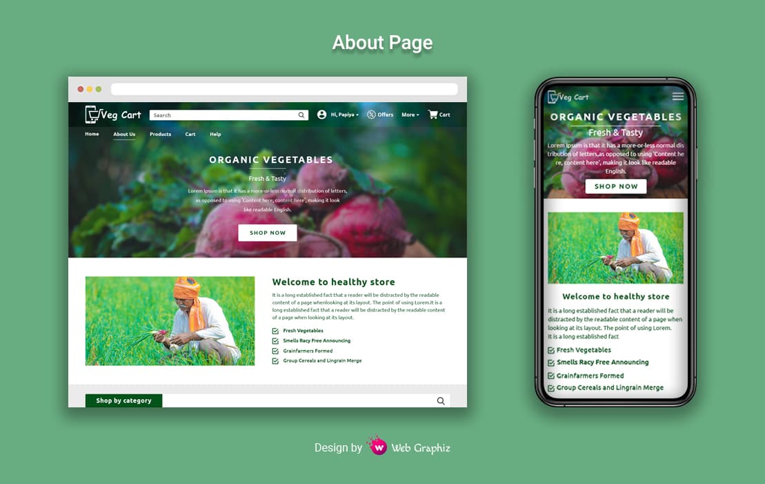 Veg Cart - Online Vegetable Market preview 1