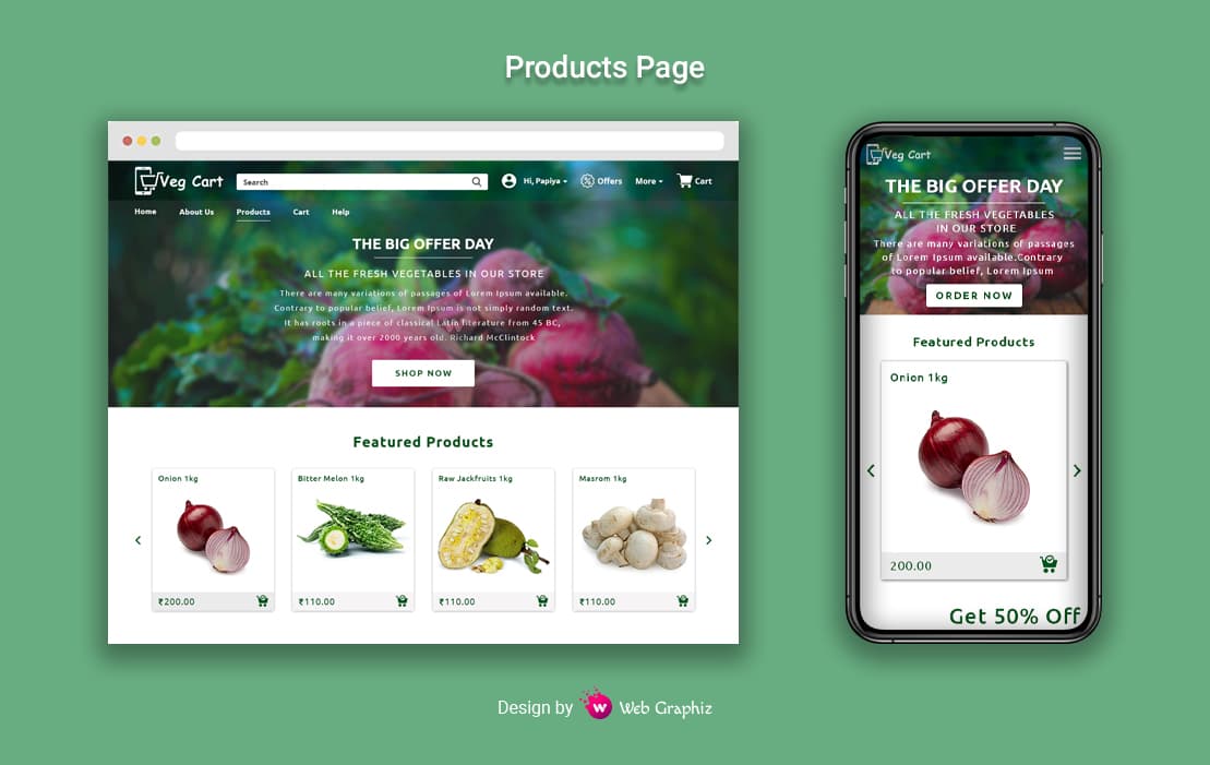 Veg Cart - Online Vegetable Market preview 2