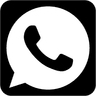 WhatsApp Square Black