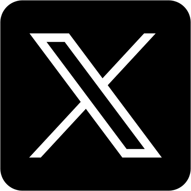 Twitter X Rounded