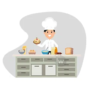 Bakery illustration