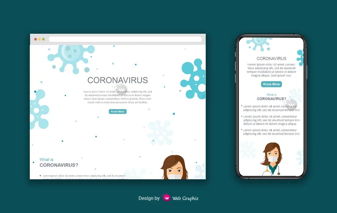 Coronavirus - public awareness template