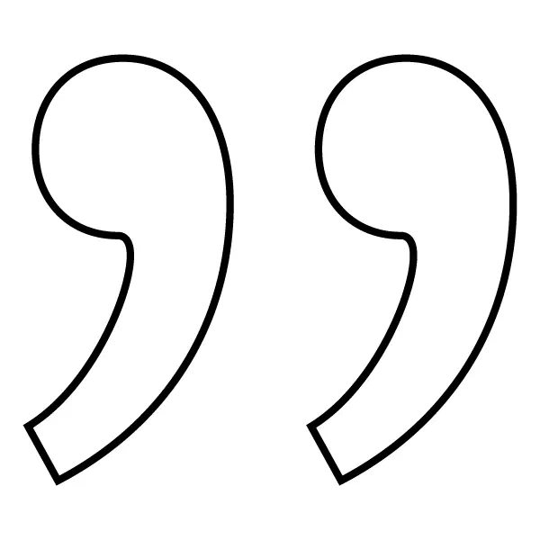 Quotation Mark Symbol