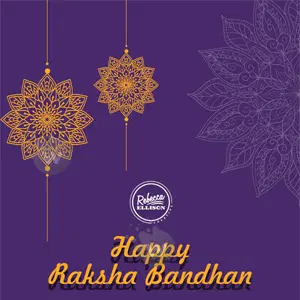 Purple Raksha Bandhan Email Blaster
