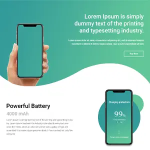 Quba Mobile - Mobile Promotional Landing Page