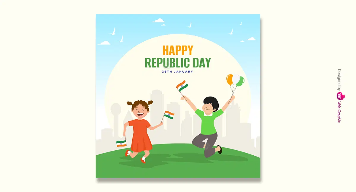 Republic Day Illustration