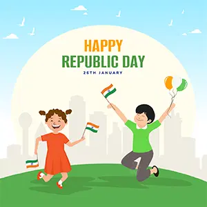 Republic Day Illustration