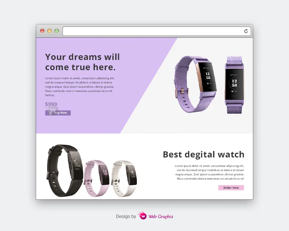 Smarty Watch - New Watch Promotional Page