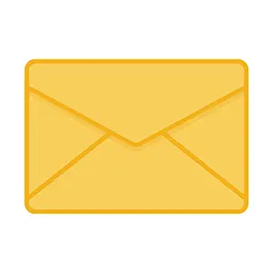Yellow Email Box
