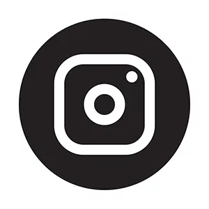 Black Fill Instagram Icon