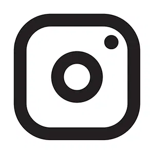 Black Stroke Instagram Icon