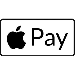 Black Stroke Apple Pay Icon