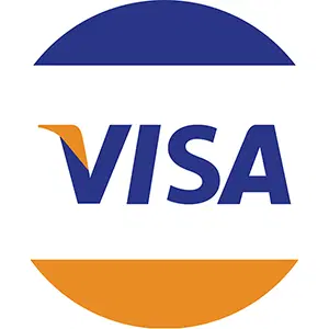Circle Visa Card Icon