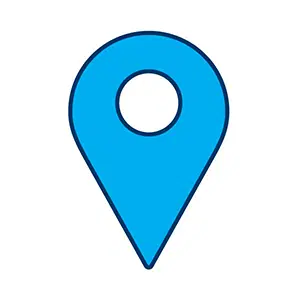 Blue Location Icon