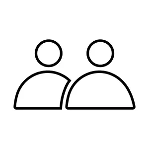 User Group Stroke Icon