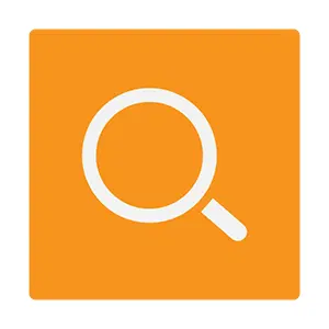 Yellow Search Icon