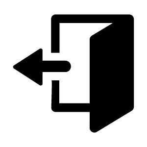 Exit SVG Icon