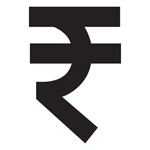 Vector Rupee Icon