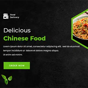 Chinese Food Banner Template