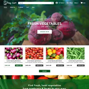 Veg Cart - Online Vegetable Market