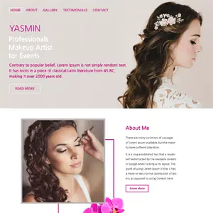 Yasmin Bridal Makeup Artist